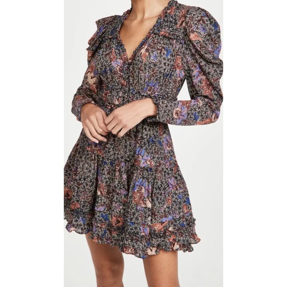 Ulla Johnson Julie Cotton Mini Dress Jet Size US 2